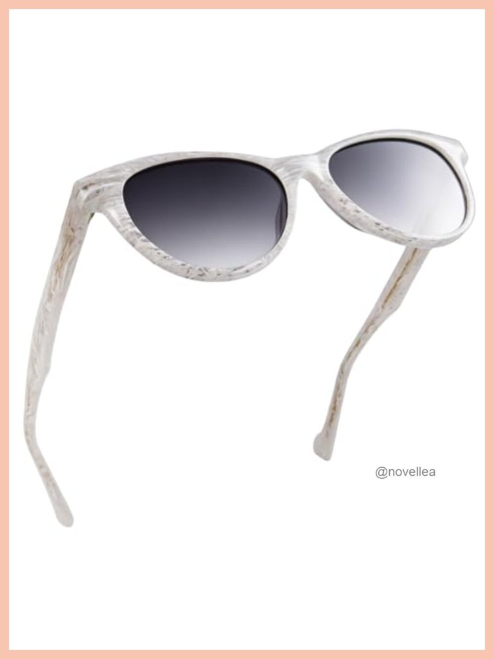 Polarized Nylon Lens Cat Eye Sunglasses UV400 Protection Acetate Frame